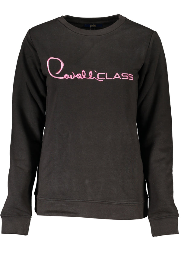 Cavalli Class Sweatshirts Femme Noir - stylesgateway