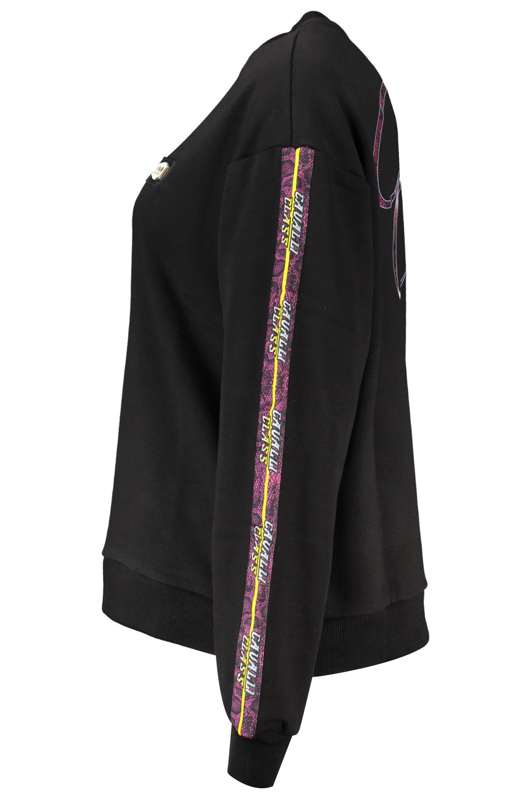 Cavalli Class Sweatshirts Femme Noir - stylesgateway