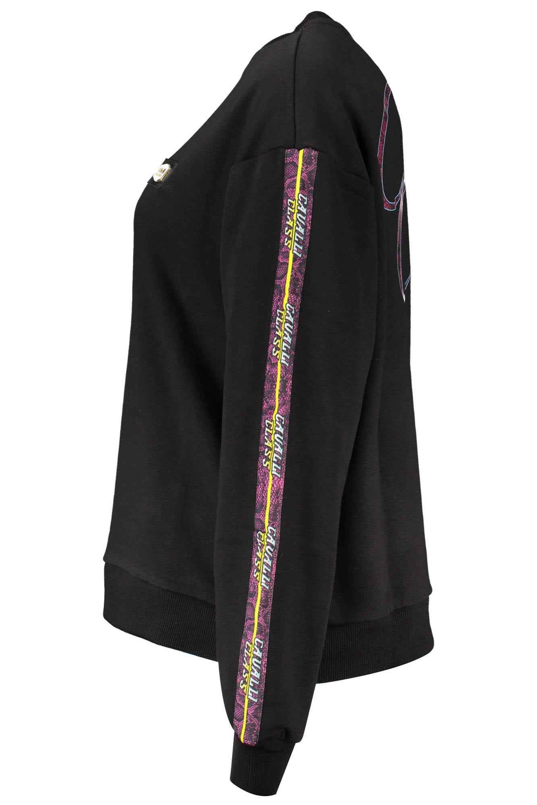 Cavalli Class Sweatshirts Femme Noir - stylesgateway