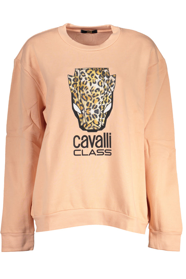 Cavalli Class Sweatshirts Femme Rose - stylesgateway