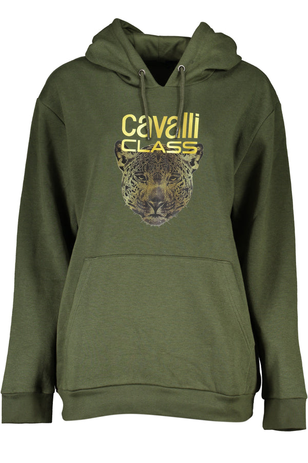 Cavalli Class Sweatshirts Femme Vert - stylesgateway