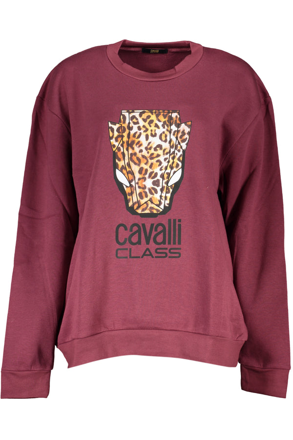 Cavalli Class Sweatshirts Femme Violet - stylesgateway