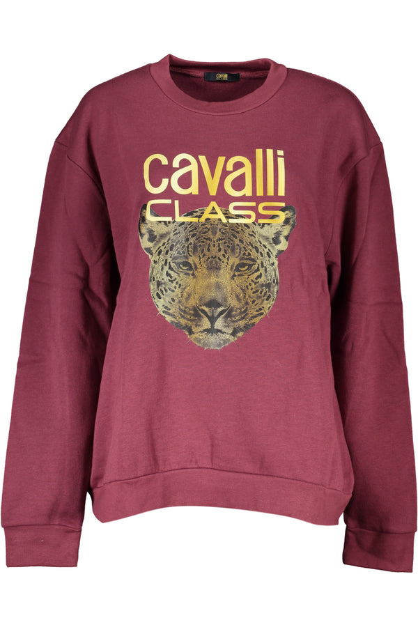 Cavalli Class Sweatshirts Femme Violet - stylesgateway