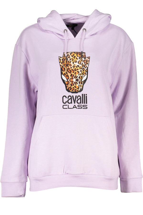 Cavalli Class Sweatshirts Femme Violet - stylesgateway