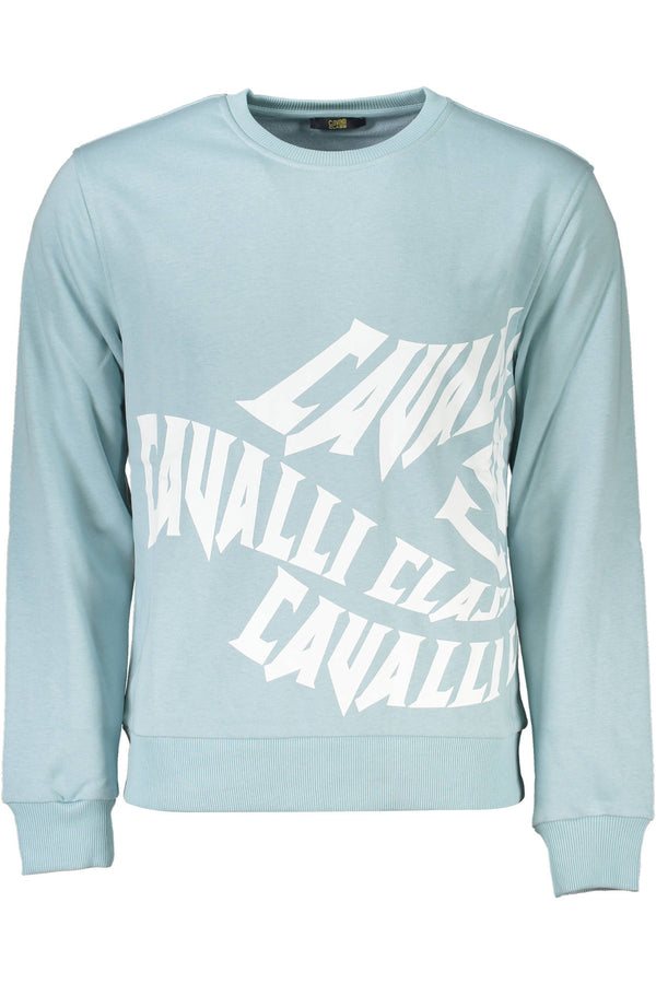 Cavalli Class Sweatshirts Homme Bleu Ciel - stylesgateway