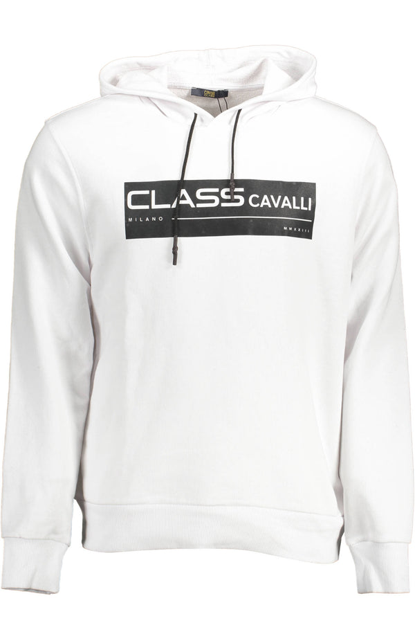 Cavalli Class Sweatshirts Homme Blanc - stylesgateway