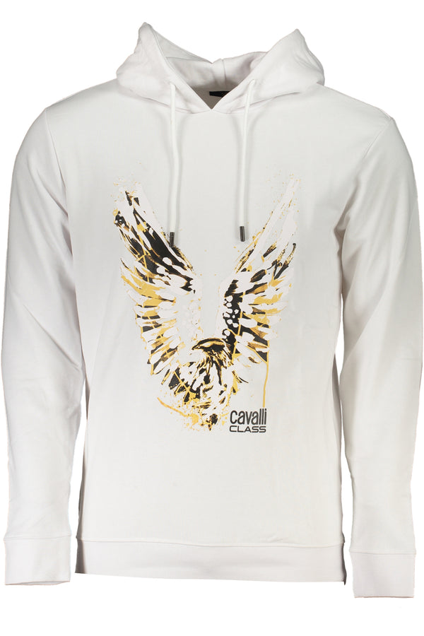 Cavalli Class Sweatshirts Homme Blanc - stylesgateway