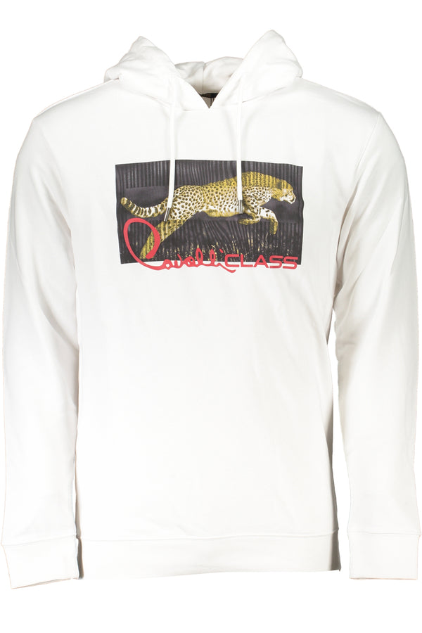 Cavalli Class Sweatshirts Homme Blanc - stylesgateway