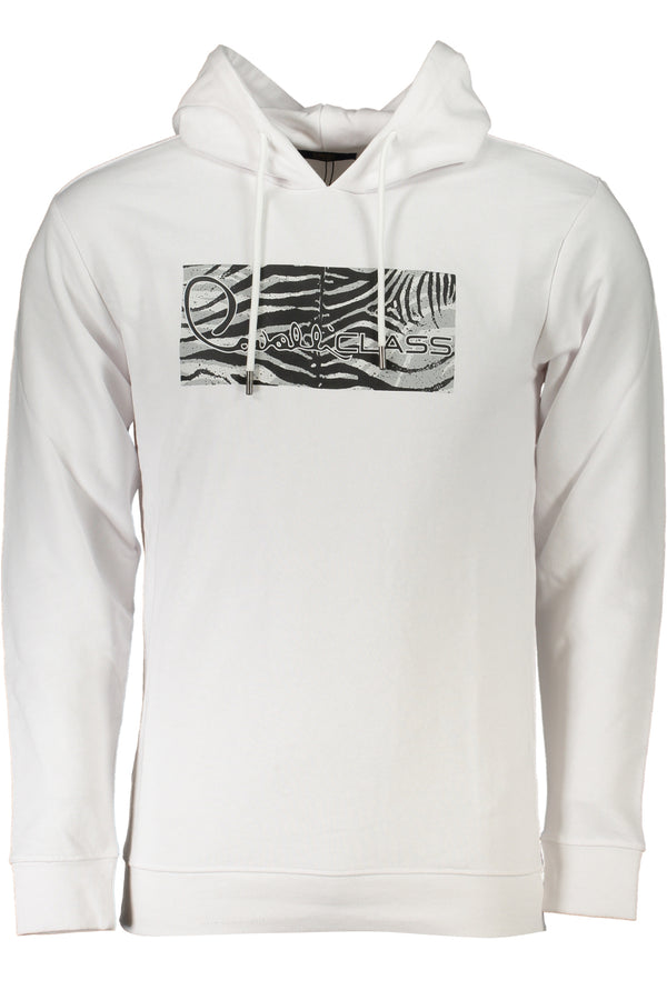 Cavalli Class Sweatshirts Homme Blanc - stylesgateway