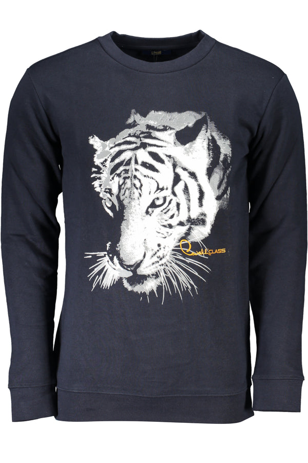 Cavalli Class Sweatshirts Homme Bleu - stylesgateway