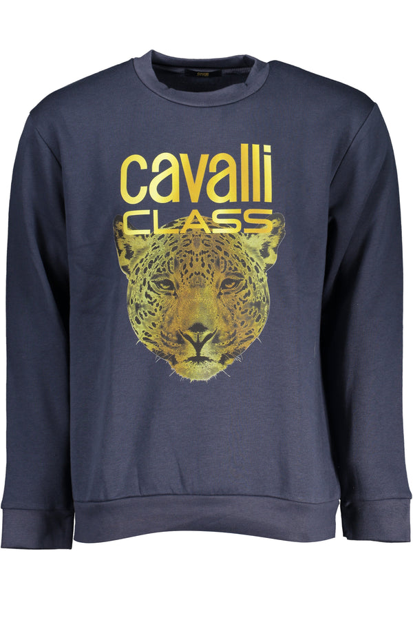 Cavalli Class Sweatshirts Homme Bleu - stylesgateway