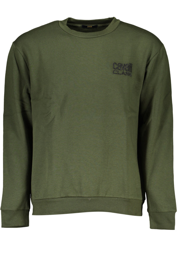 Cavalli Class Sweatshirts Homme Vert - stylesgateway