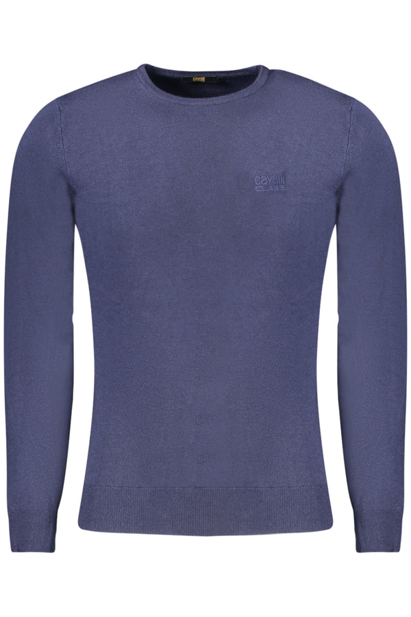 Cavalli Class Sweaters Homme Bleu - stylesgateway