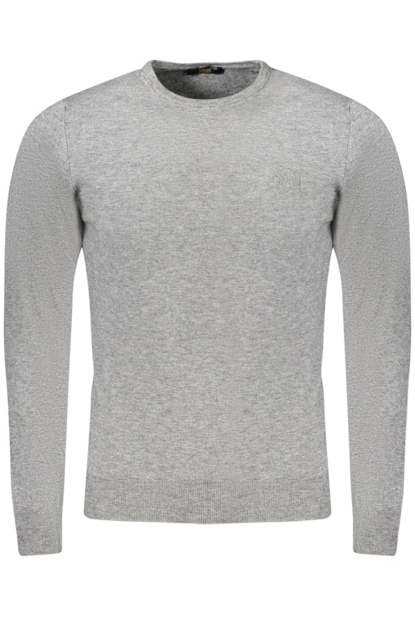 Cavalli Class Sweaters Homme Gris - stylesgateway