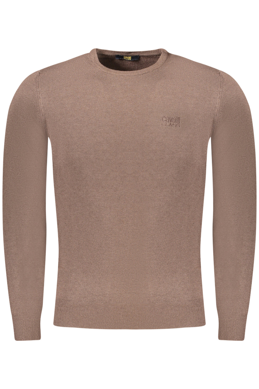 Cavalli Class Sweaters Homme Marron - stylesgateway