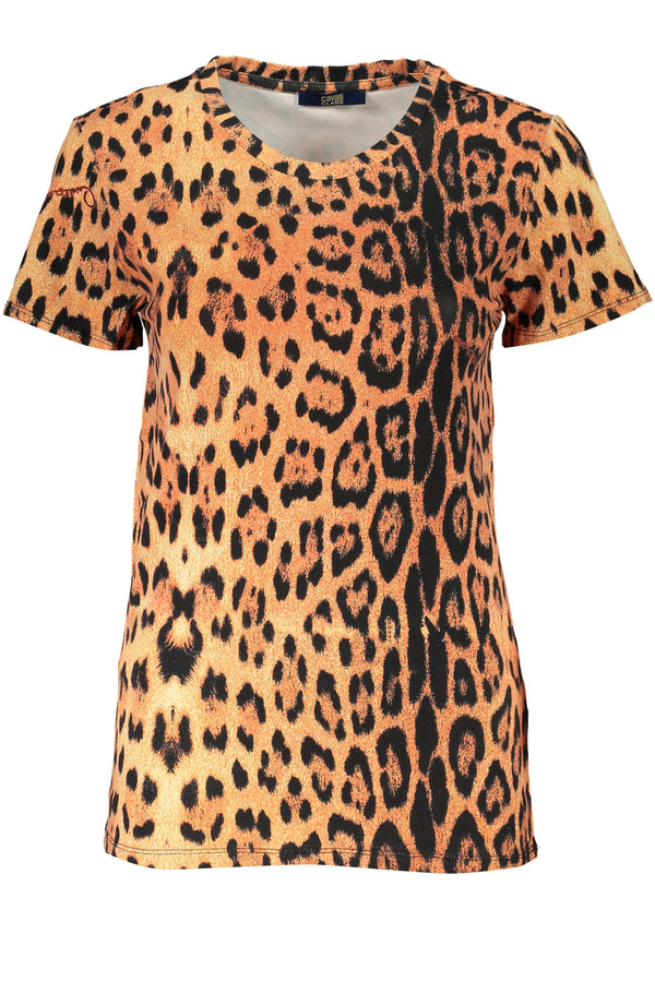 Cavalli Class T-shirts Femme Orange - stylesgateway