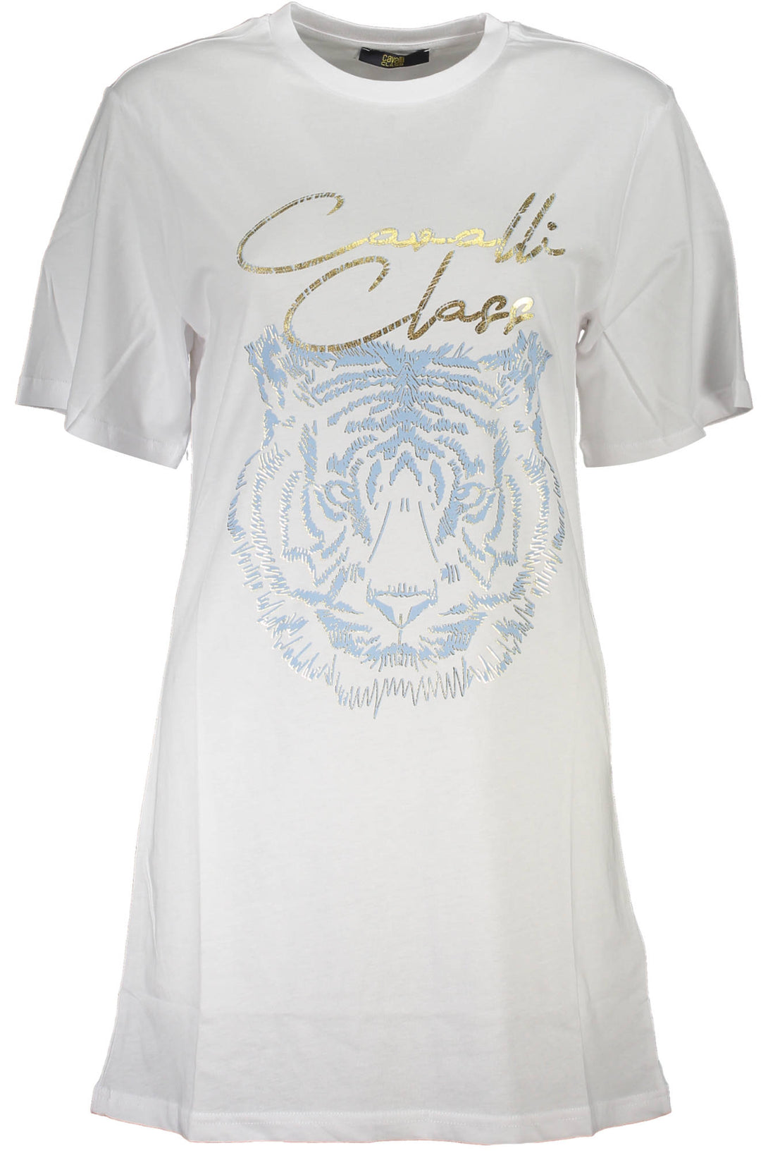 Cavalli Class T-shirts Femme Blanc - stylesgateway