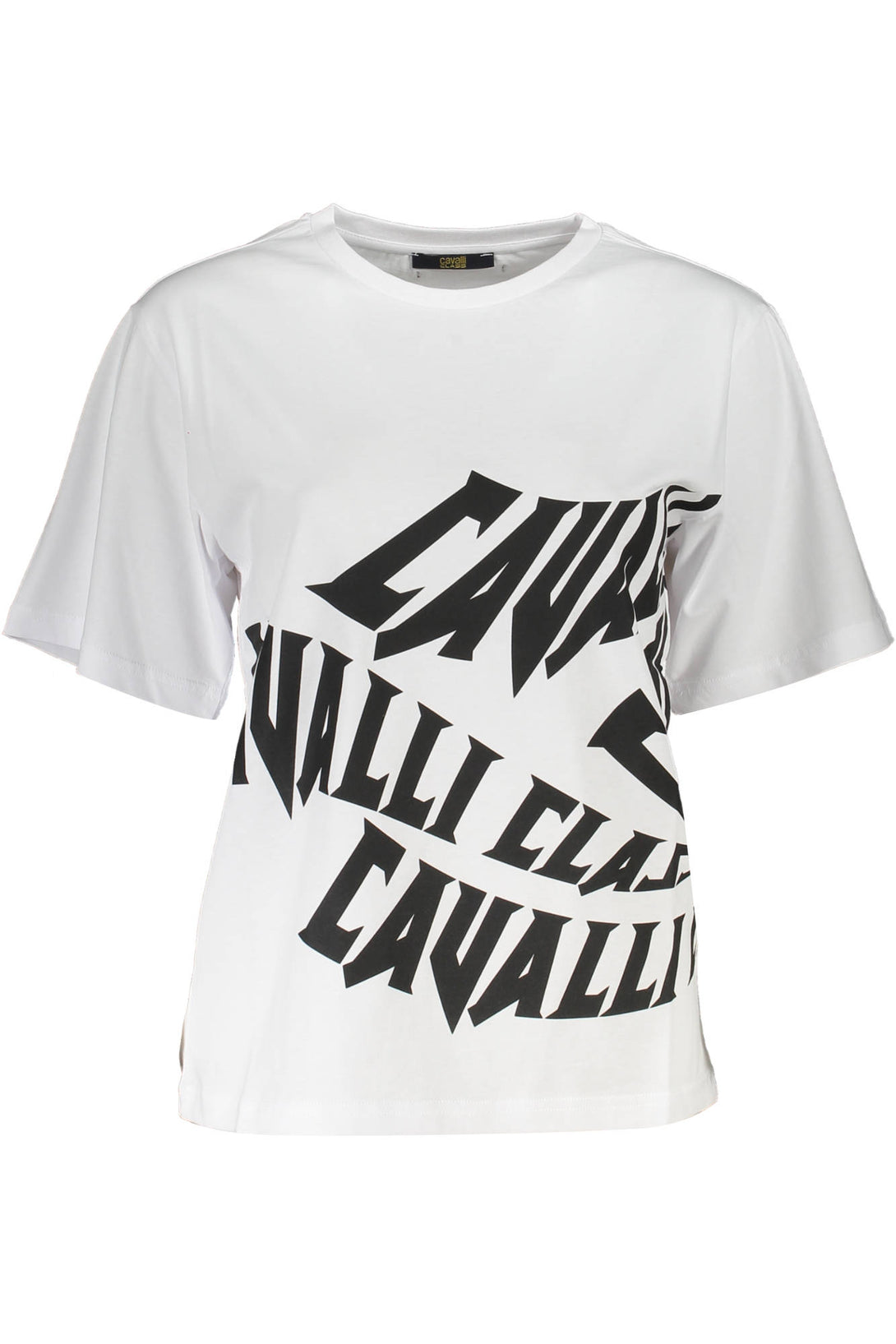 Cavalli Class T-shirts Femme Blanc - stylesgateway