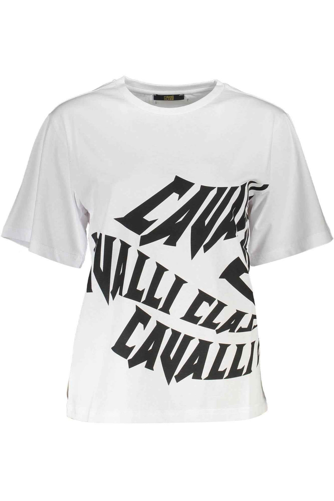 Cavalli Class T-shirts Femme Blanc - stylesgateway