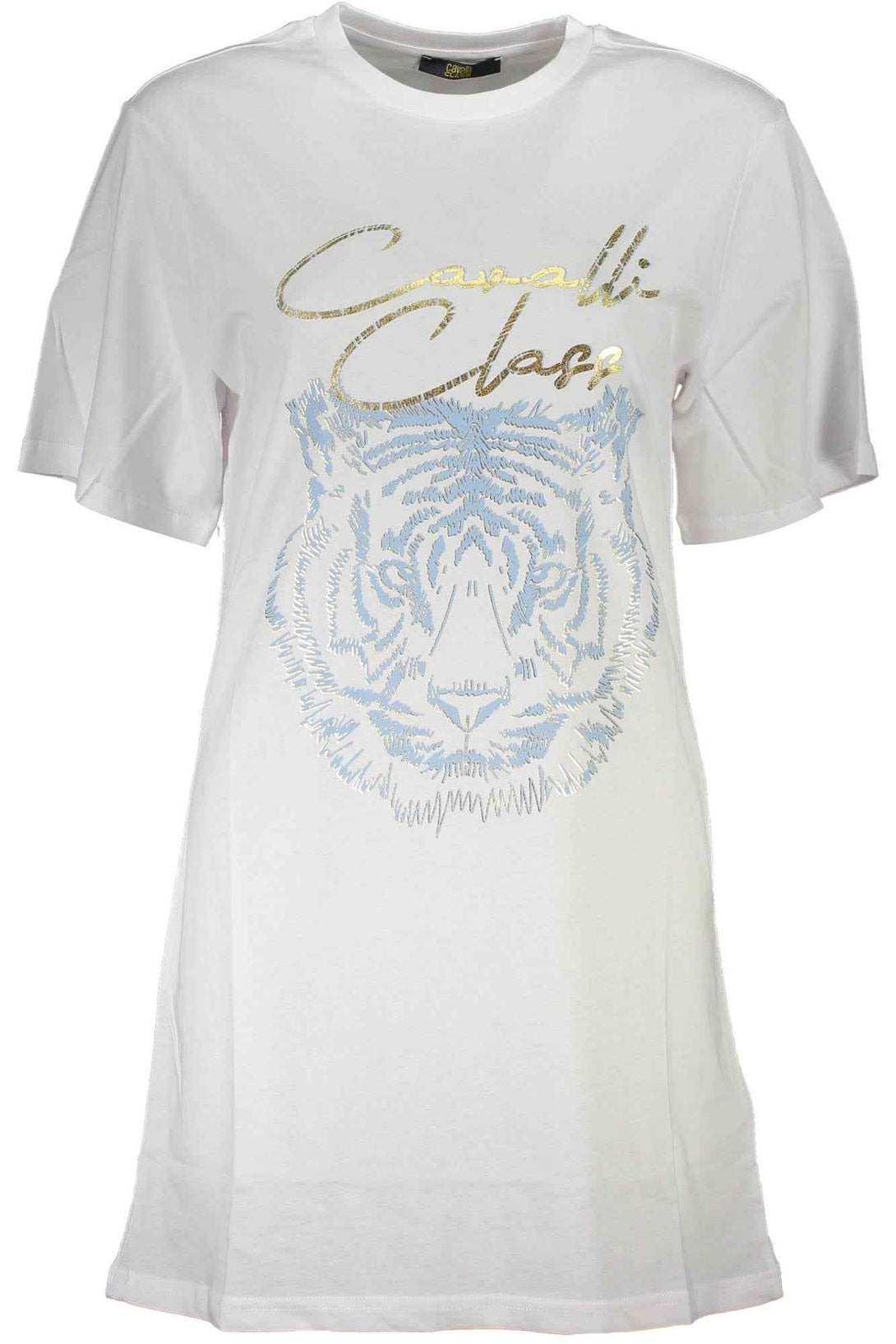 Cavalli Class T-shirts Femme Blanc - stylesgateway