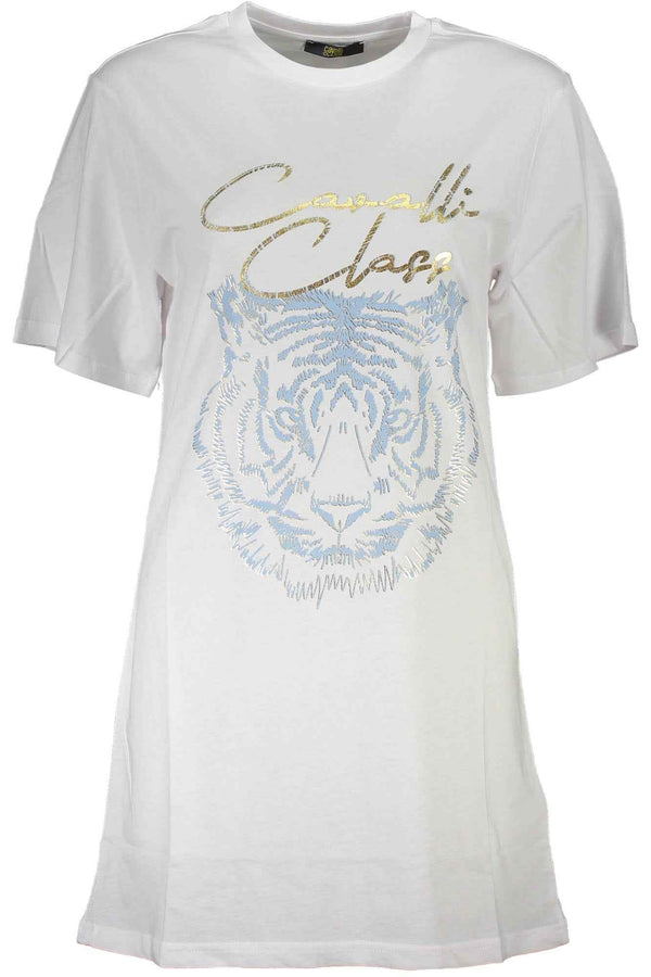 Cavalli Class T-shirts Femme Blanc - stylesgateway