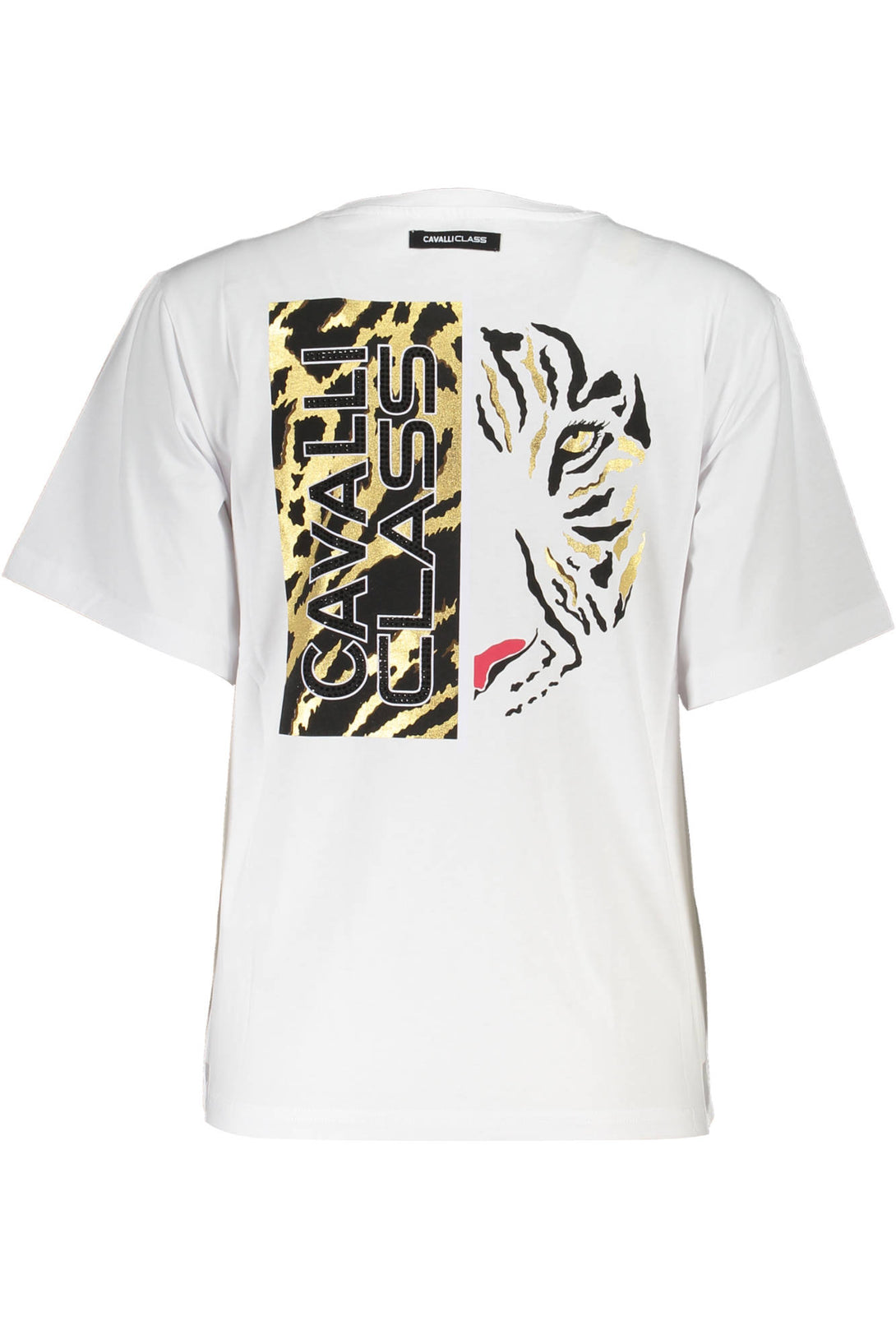 Cavalli Class T-shirts Femme Blanc - stylesgateway