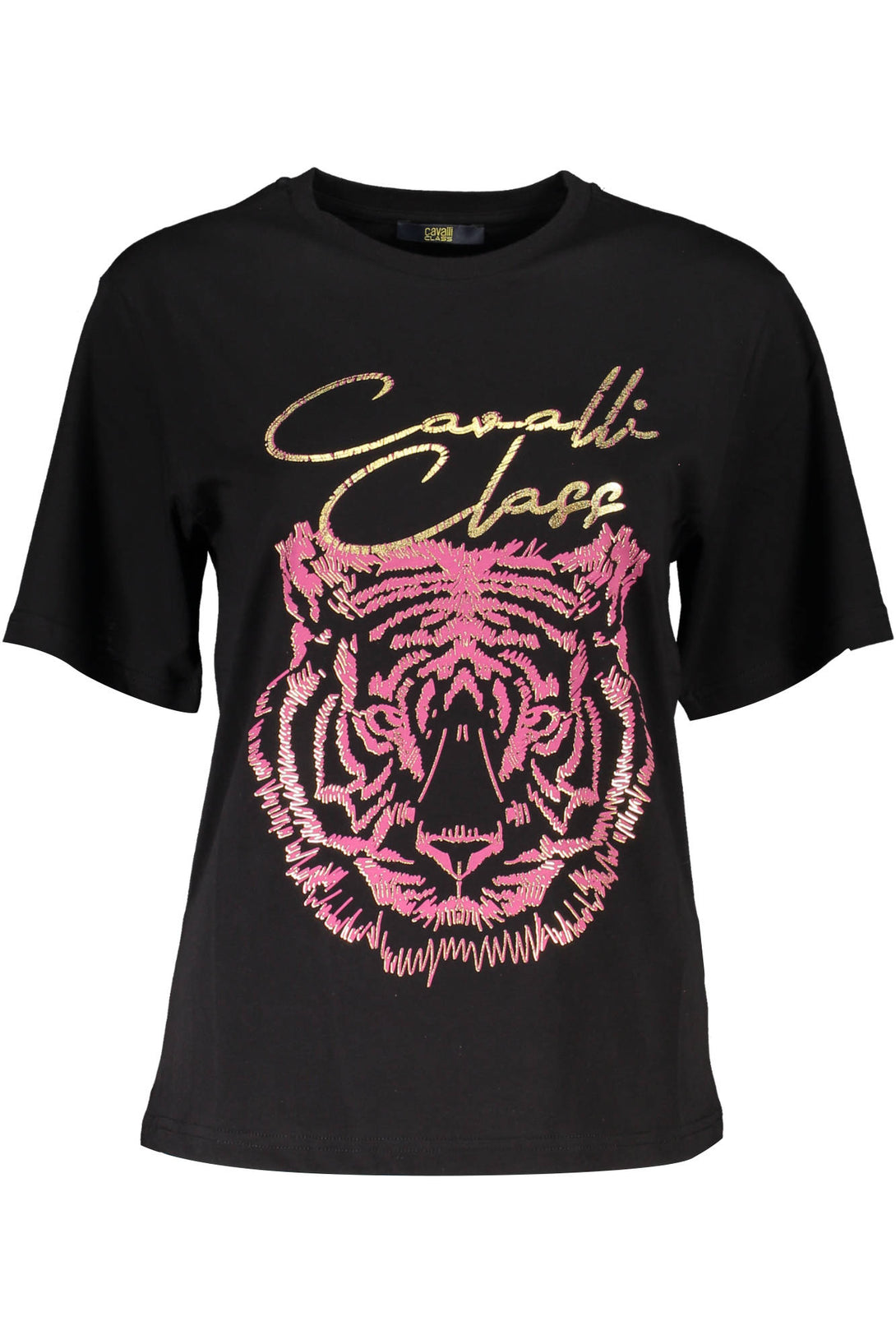 Cavalli Class T-shirts Femme Noir - stylesgateway
