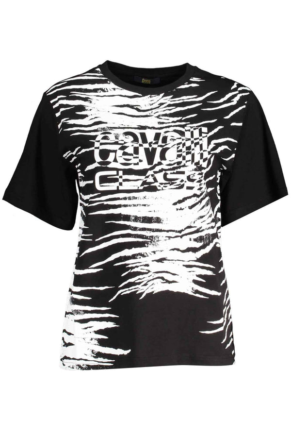 Cavalli Class T-shirts Femme Noir - stylesgateway
