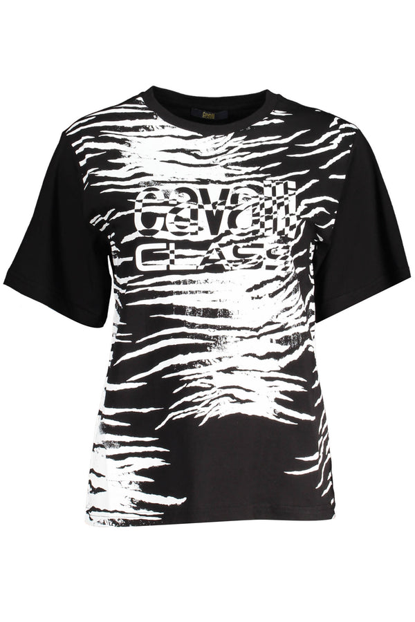 Cavalli Class T-shirts Femme Noir - stylesgateway