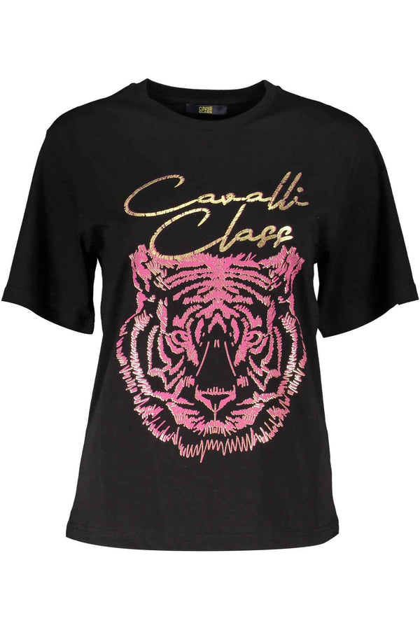 Cavalli Class T-shirts Femme Noir - stylesgateway