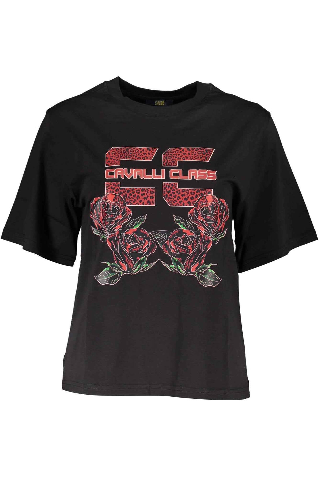 Cavalli Class T-shirts Femme Noir - stylesgateway