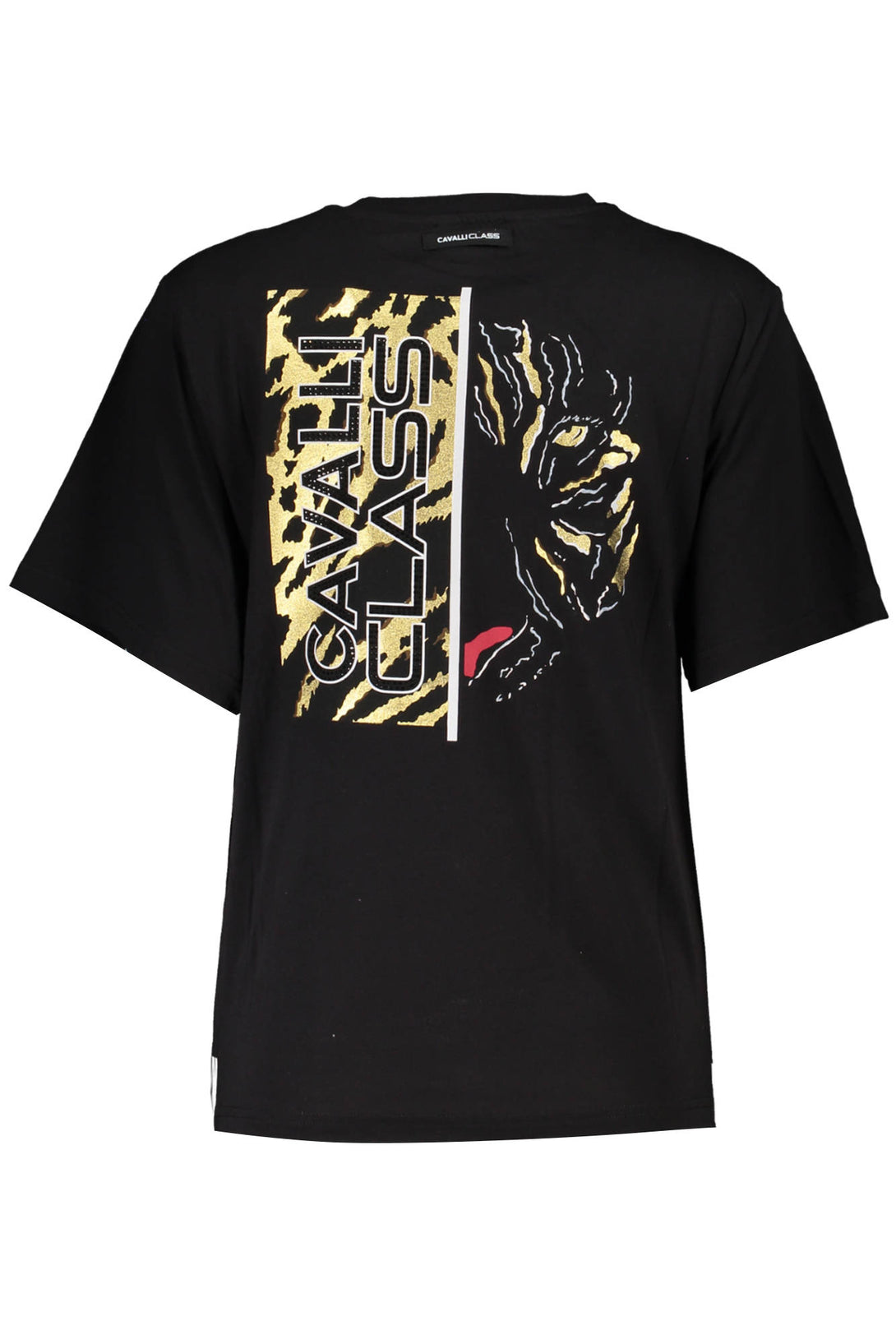 Cavalli Class T-shirts Femme Noir - stylesgateway