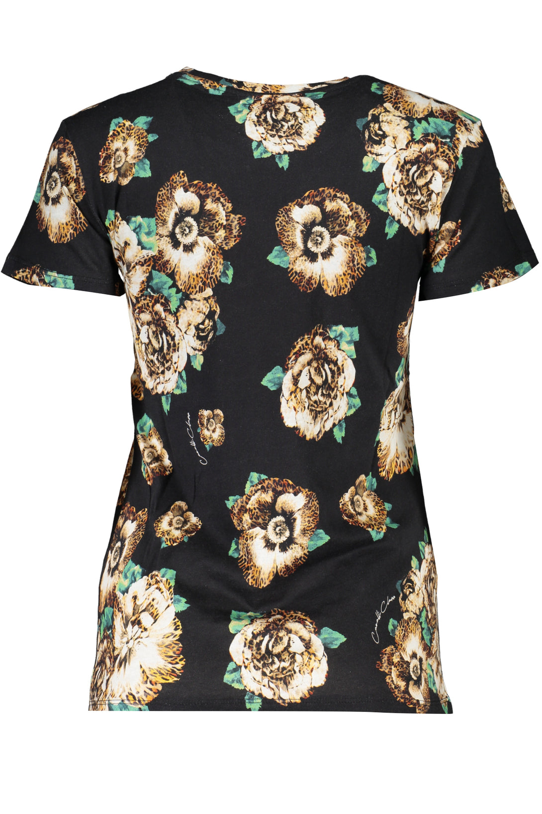Cavalli Class T-shirts Femme Noir - stylesgateway