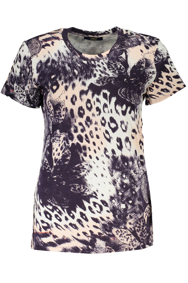 Cavalli Class T-shirts Femme Rose - stylesgateway