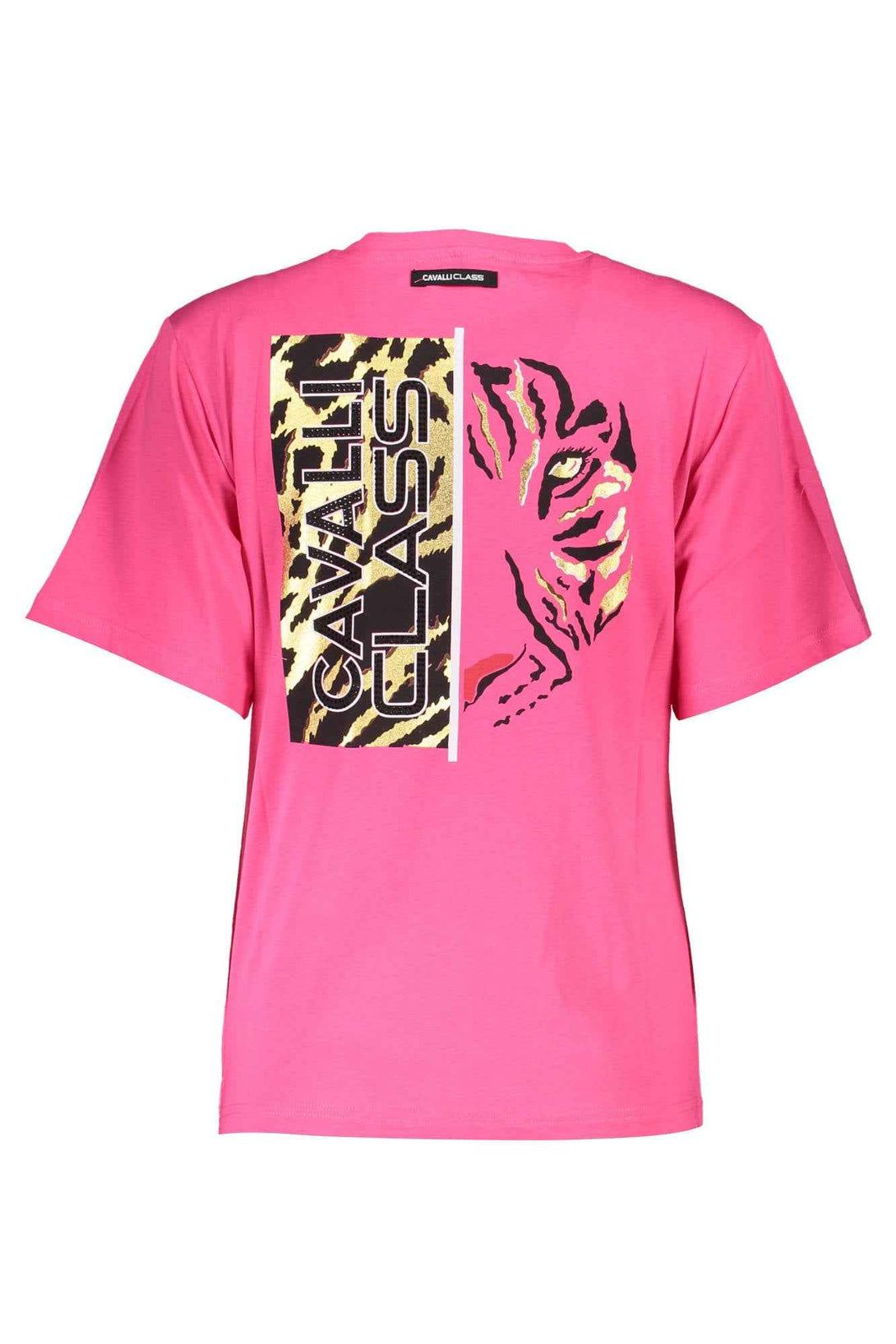 Cavalli Class T-shirts Femme Rose - stylesgateway