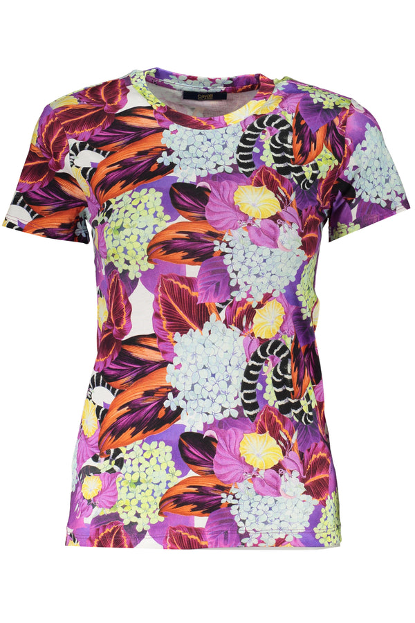 Cavalli Class T-shirts Femme Violet - stylesgateway