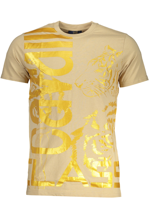 Cavalli Class T-shirts Homme Beige - stylesgateway