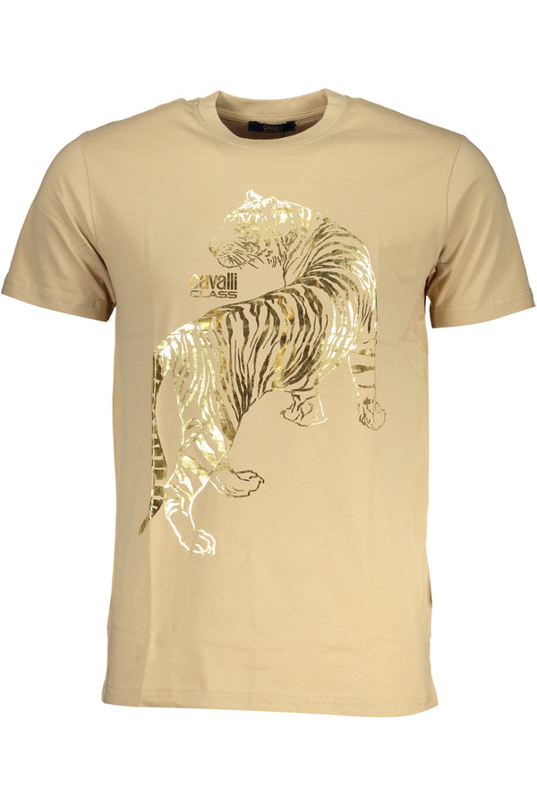 Cavalli Class T-shirts Homme Beige - stylesgateway