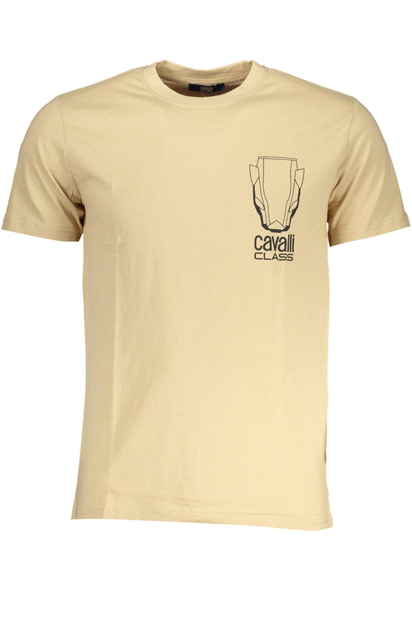 Cavalli Class T-shirts Homme Beige - stylesgateway