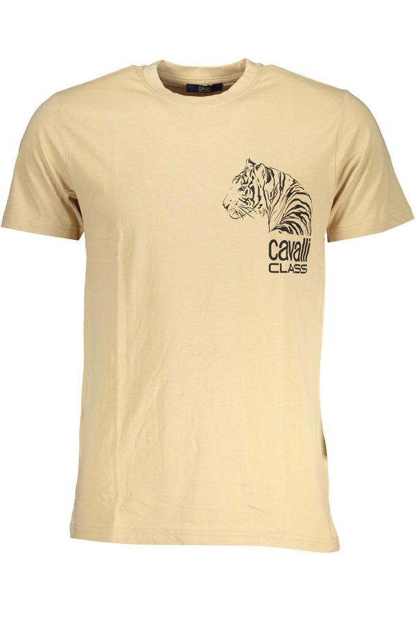 Cavalli Class T-shirts Homme Beige - stylesgateway