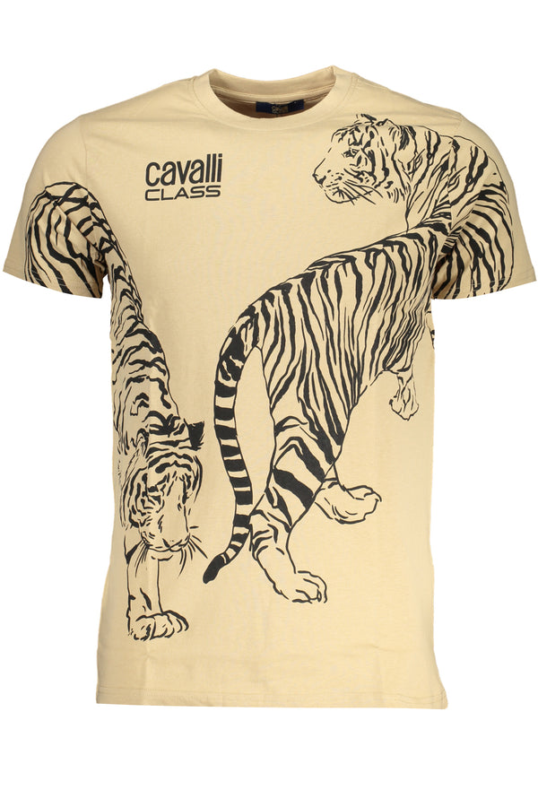Cavalli Class T-shirts Homme Beige - stylesgateway