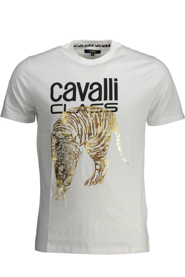 Cavalli Class T-shirts Homme Blanc - stylesgateway
