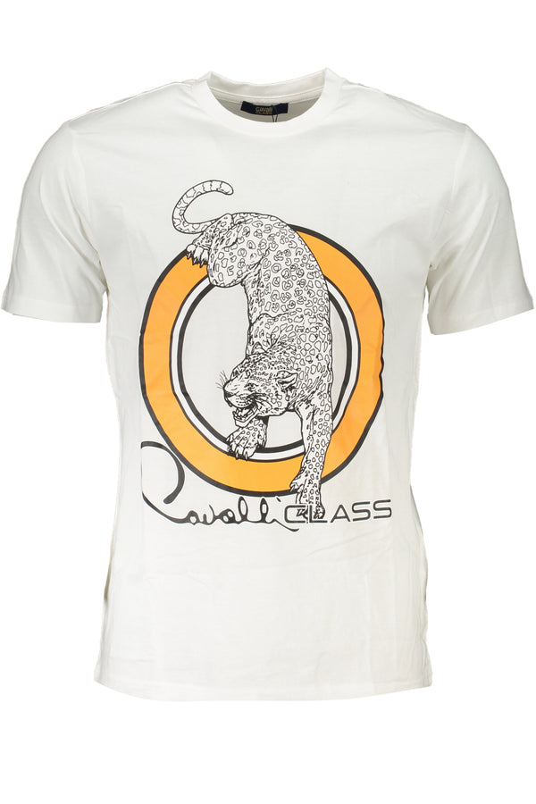 Cavalli Class T-shirts Homme Blanc - stylesgateway