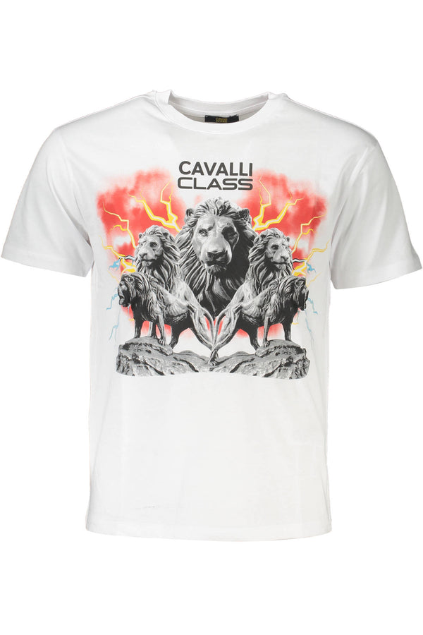 Cavalli Class T-shirts Homme Blanc - stylesgateway