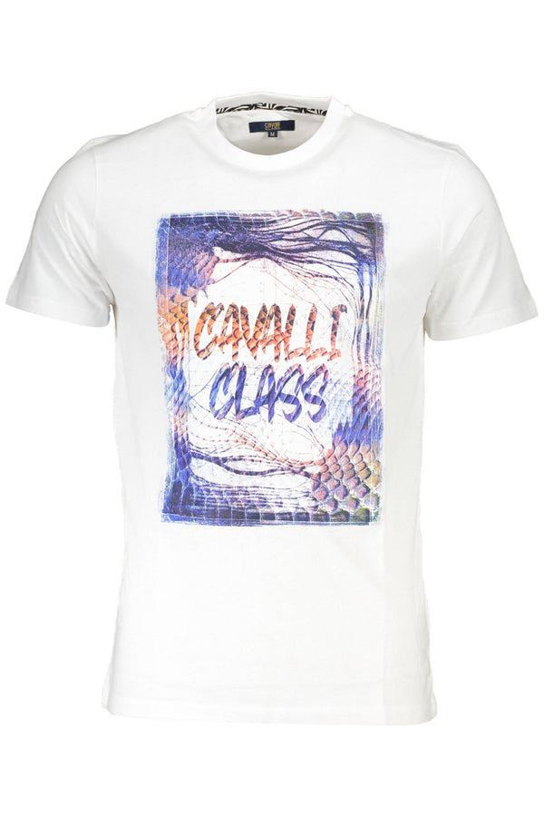 Cavalli Class T-shirts Homme Blanc - stylesgateway