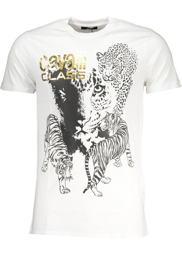 Cavalli Class T-shirts Homme Blanc - stylesgateway