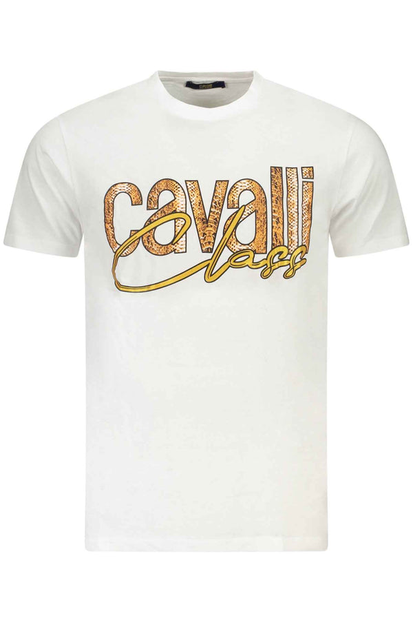 Cavalli Class T-shirts Homme Blanc - stylesgateway