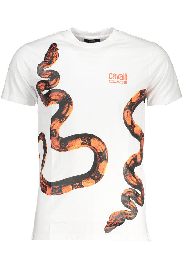 Cavalli Class T-shirts Homme Blanc - stylesgateway