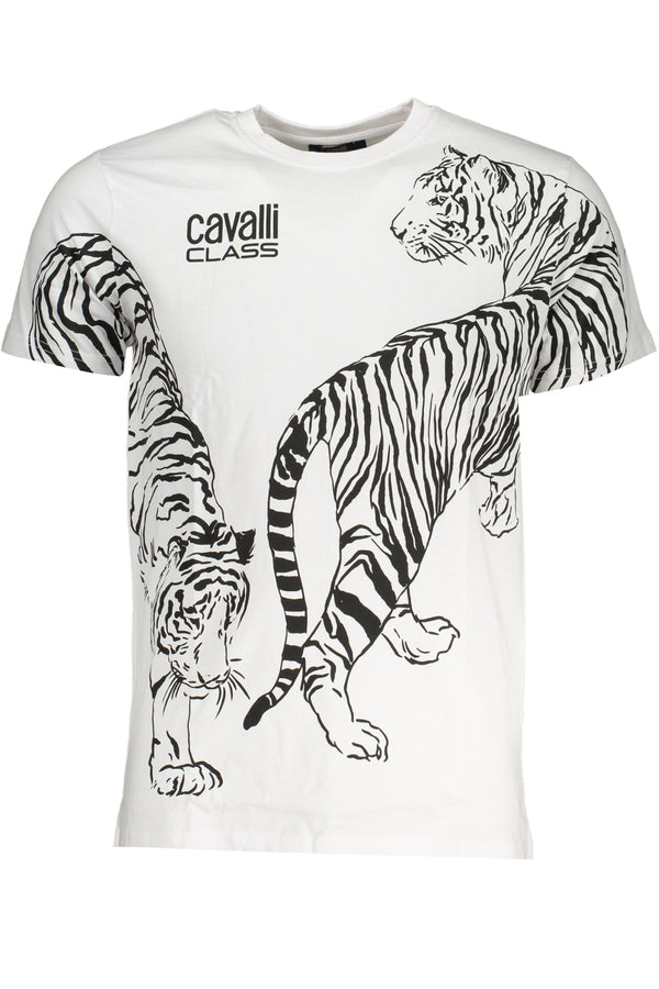 Cavalli Class T-shirts Homme Blanc - stylesgateway