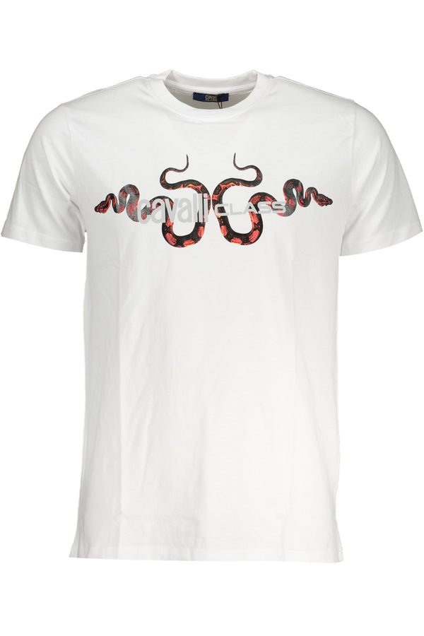 Cavalli Class T-shirts Homme Blanc - stylesgateway